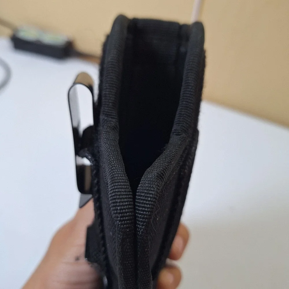 Uncle Mike's Size 15 Black Nylon Belt Holster Right Hand